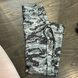 Army splatter leggings